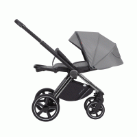 Коляска 2 в 1 CARRELLO Ultimo CHROME Cool Grey Арт 6520