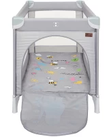 Манеж детский CARRELLO Piccolo Ash Grey