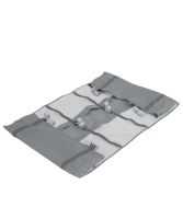 Манеж-кровать CARRELLO Piccolo+ с рисунком Ash Grey