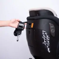 Автокресло Peppy Zero Isofix 0-36 кг black-grey