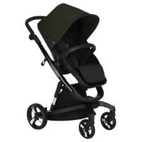 Коляска 2 В 1 IBEBE I-Stop Night-Green Black