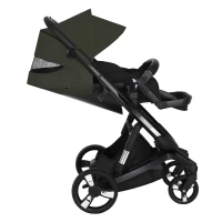Коляска 2 В 1 IBEBE I-Stop Night-Green Black