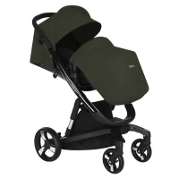 Коляска 2 В 1 IBEBE I-Stop Night-Green Black