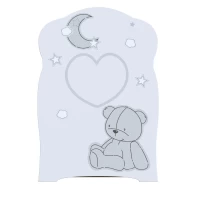 Детская кроватка ВДК BEAR AND MOON маятник с ящиком Слоновая кость