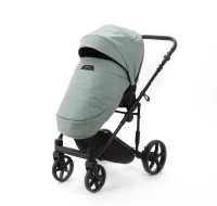 Коляска 2 в 1 Adamex ZICO NEW Deluxe Серо-зеленая Арт ZN-SA20