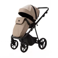 Коляска 2 в 1 Adamex Vasco Deluxe Светло-серая Арт V-SA3