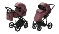 Коляска 2 в 1 Adamex ZICO Deluxe Сиреневая