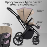 Коляска 2 в 1 SBL Massimo Beige