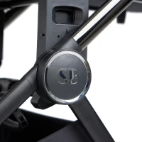 Коляска 2 в 1 Sweet Baby Elegante Chrome Black