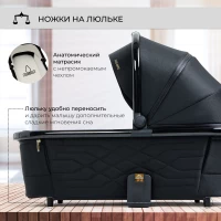 Коляска 2 в 1 Sweet Baby Elegante GL Black