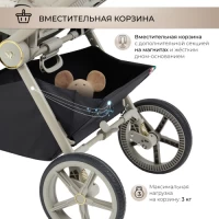 Коляска 2 в 1 Sweet Baby Elegante LT Beige