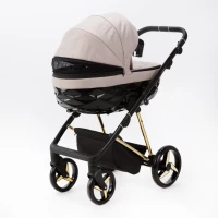 Коляска 2 в 1  Adamex Quantum SE Q- TK770 Бежевый