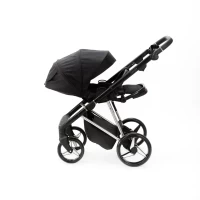 Коляска 2 в 1 Adamex  Quantum Star Q-STAR51 Черный, Хром