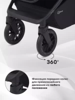 Коляска 2 в 1 RANT Falcon NEO Black