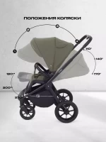 Коляска 2 в 1 RANT Flex 2025 Green