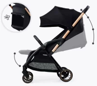 Прогулочная коляска Ining Baby FOLD K353 черный