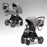 Коляска 2 в 1 Luxmom 788 Cветло-серый