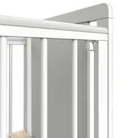 Кровать детская Indigo Classic колесо-качалка Белый