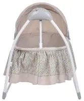 Электрокачели-колыбель Pituso Camellia Beige star Звездочка
