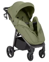 Прогулочная коляска CARRELLO Bravo PU Metal Grey Арт 8512PU