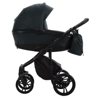 Коляска 2в1 Bebetto BRESSO ONYX Арт 01 Т.зеленый