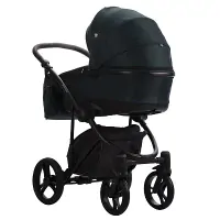 Коляска 2в1 Bebetto BRESSO ONYX Арт 01 Т.зеленый