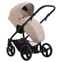 Коляска 2в1 Bebetto EXPLORER PRO  Арт 06 Св.бежевая кожа