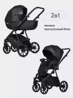 Коляска 2 в 1 Riko Basic Montana X Ecco Black Арт 12