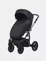 Коляска 2 в 1 Riko Nano Thermo Ecco Black Арт 01