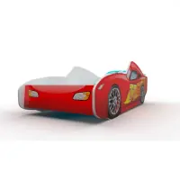Кроватка подростковая Malika Red Rally красный