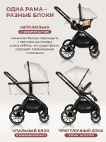 Коляска 3 в 1 Sweet Baby Massimo SBL Green