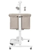 Приставная кроватка Carrello Bloom 3 в 1 Anchor Grey