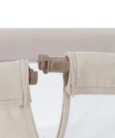 Приставная кроватка Carrello Luna CRL-16501 Silk Beige