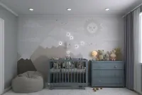 Комод Lillaland Wood Anna 3 ящика серый