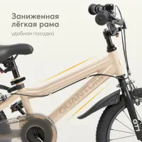 Велосипед детский 2-х колесный 16 Happy Baby Quantum beige
