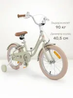 Велосипед детский 2-х колесный 16 Happy Baby Ringo light olive