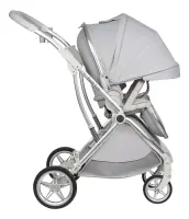 Коляска прогулочная Farfello Fest Lux Light Grey