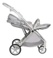 Коляска прогулочная Farfello Fest Lux Light Grey