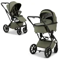 Коляска 2 в 1 Moon Piu 2024,Moss Green