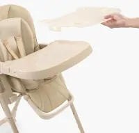 Стульчик для кормления Happy Baby William Lux latte