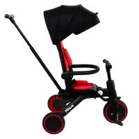 Велосипед трехколесный Pituso Leve Pro складной Red/Красный T8