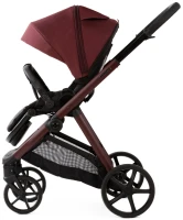 Коляска 2 в 1 Adamex Sigma Natura SI-18-RUBY (РУБИНОВЫЙ)