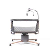 Приставная кроватка Peppy Sonno 2.0 (Grey) серый