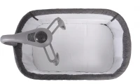 Приставная кроватка Peppy Sonno 2.0 (Grey) серый