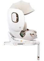 Автокресло Welldon SMARTURN AIR 0-25 i-Size 40-125см (Ivory) молочный
