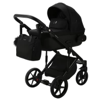 var-Коляска 2 в 1 Adamex LUMI LUX Черный