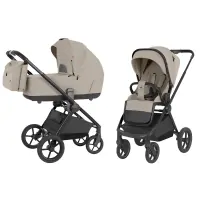var-Коляска 2 в 1 Carrello Epica 2026 Almond Beige Арт 8510