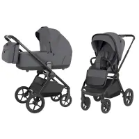 var-Коляска 2 в 1 CARRELLO Epica 2026 Space Grey Арт 8510