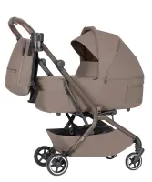var-Коляска 2 в 1 CARRELLO Magia Cocoa Beige Арт 6555