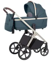 var-Коляска 2 В 1 Carrello Vector Prime Blue Арт 6550
